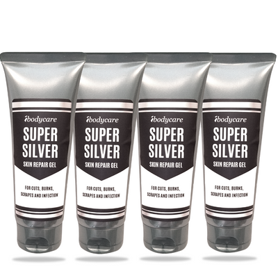 Super Silver Skin Repair Gel 4 Pack