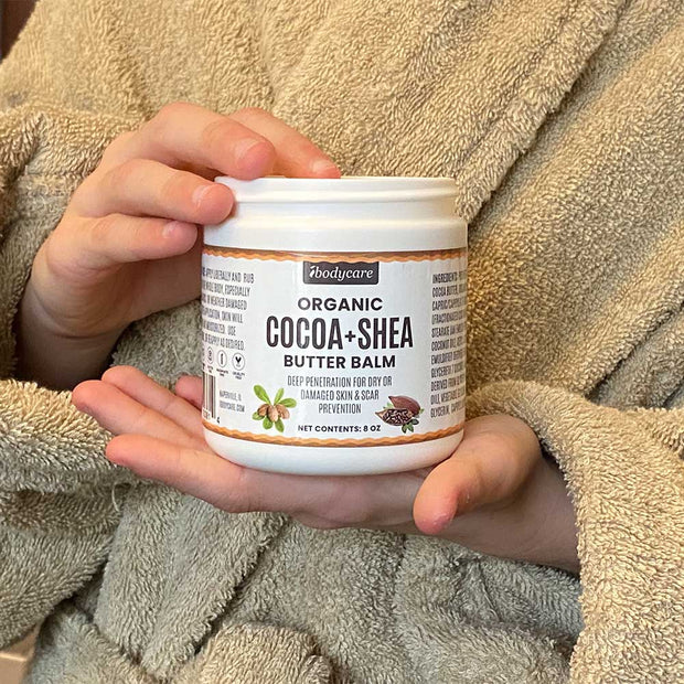 Organic Cocoa + Shea Butter Balm
