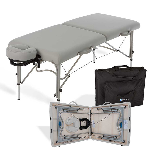 Luna Portable Massage Table Sterling Gray