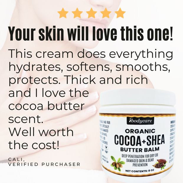 Review of Organic Cocoa + Shea Butter Balm