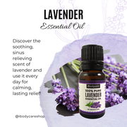 Lavender Essential Oil for Sinus Relief