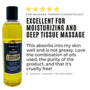 Luxury Organic Bath, Body and Massage Oil with Hempseed Oil Review