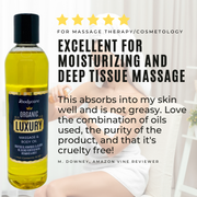 Review of Organic Luxury Massage and Body Oil