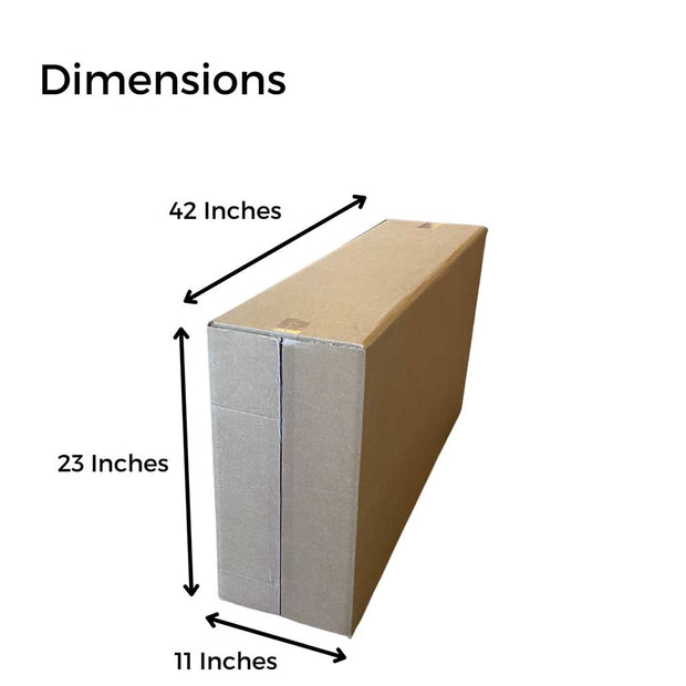 Box Dimensions 42x23x11 inches