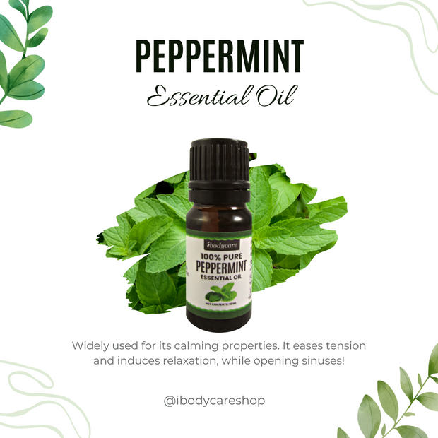 Peppermint Essential Oil for Sinus Relief