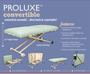 Proluxe Convertible Massage Table