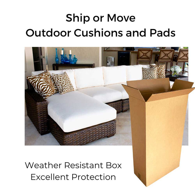 Outdoor cushions and pads box