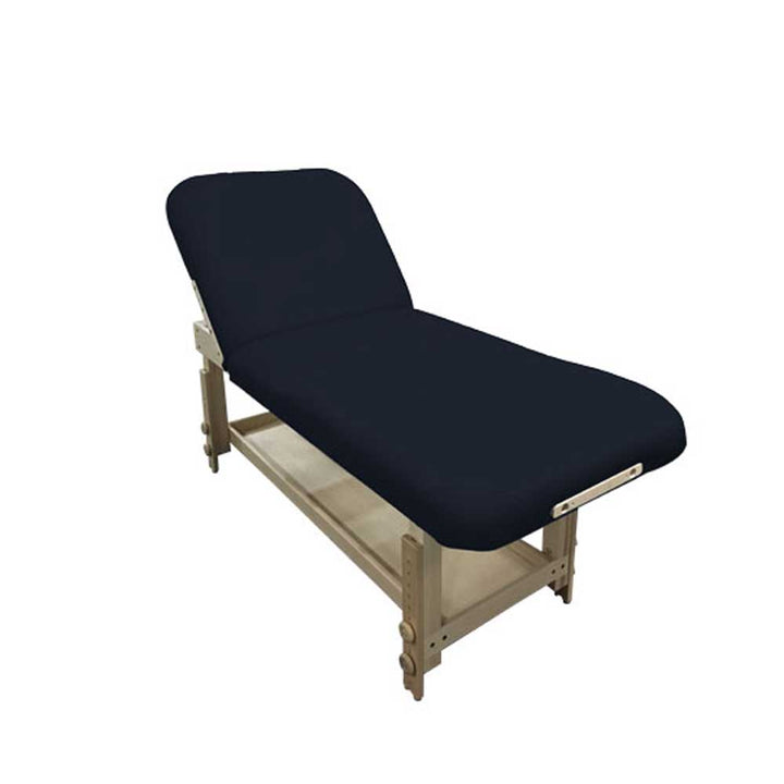 Taj Mahal Lift Back Stationary Massage Table - ibodycare - Custom Craftworks - 28" Fixed Height with H - Brace