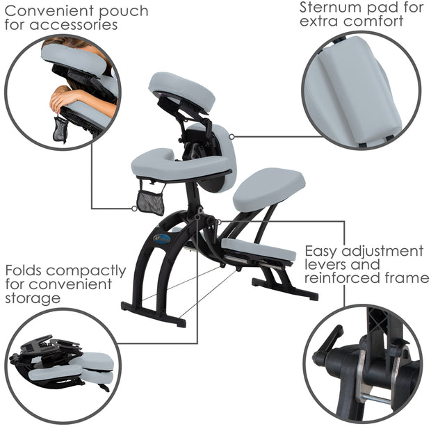 Features of Avila II Portable Massage Chair