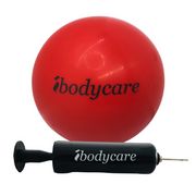 Small Exercise Ball with pump red