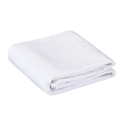 deluxe flannel sheet white