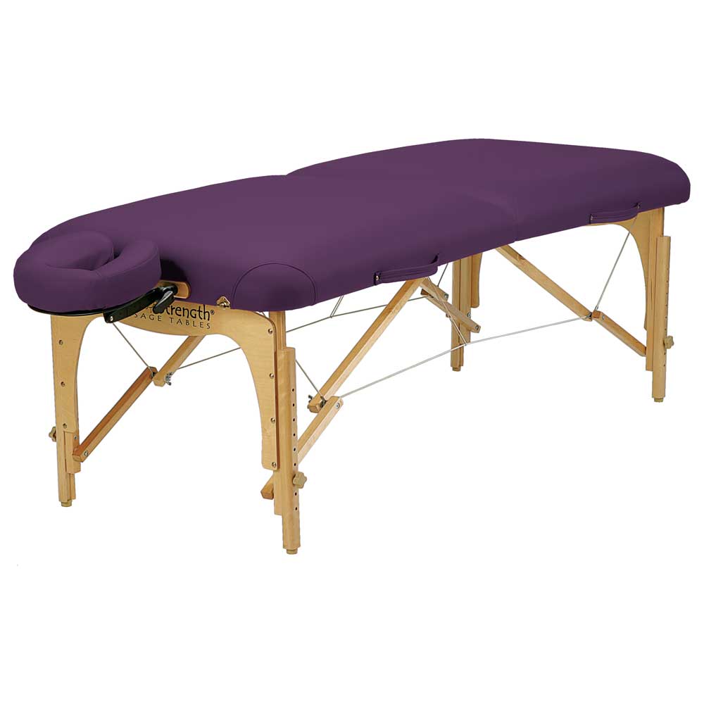 E2 Portable Massage Table Purple 