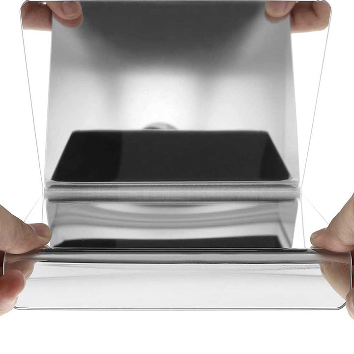 Hands Free 2-Way Vitrectomy Mirror, 8-inch with Ice Pack-ibodycare