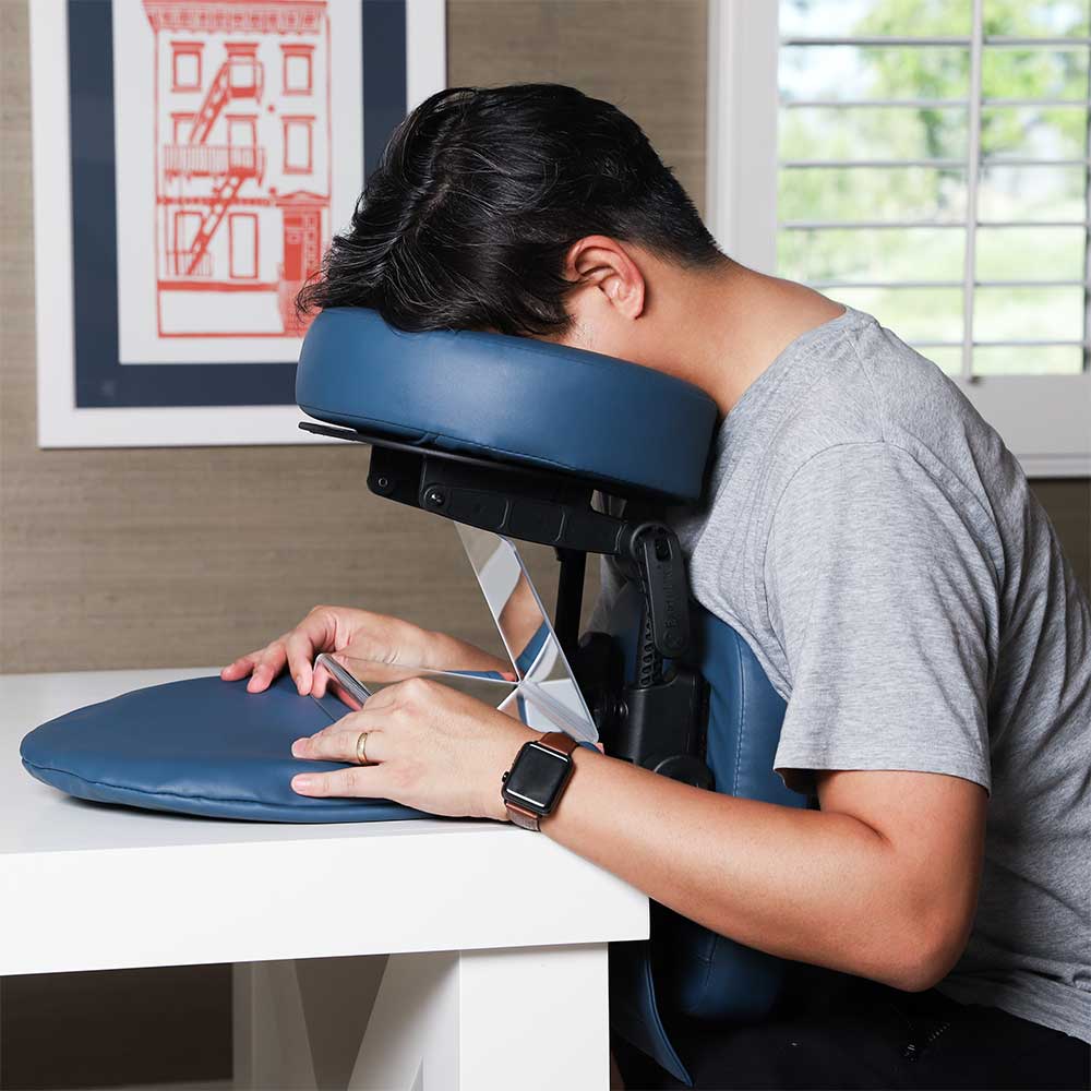 Hands Free 2-Way Vitrectomy Mirror, 8-inch with Ice Pack-ibodycare