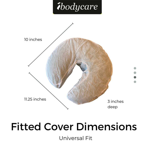 Dimensions of Disposable Fitted Headrest Covers